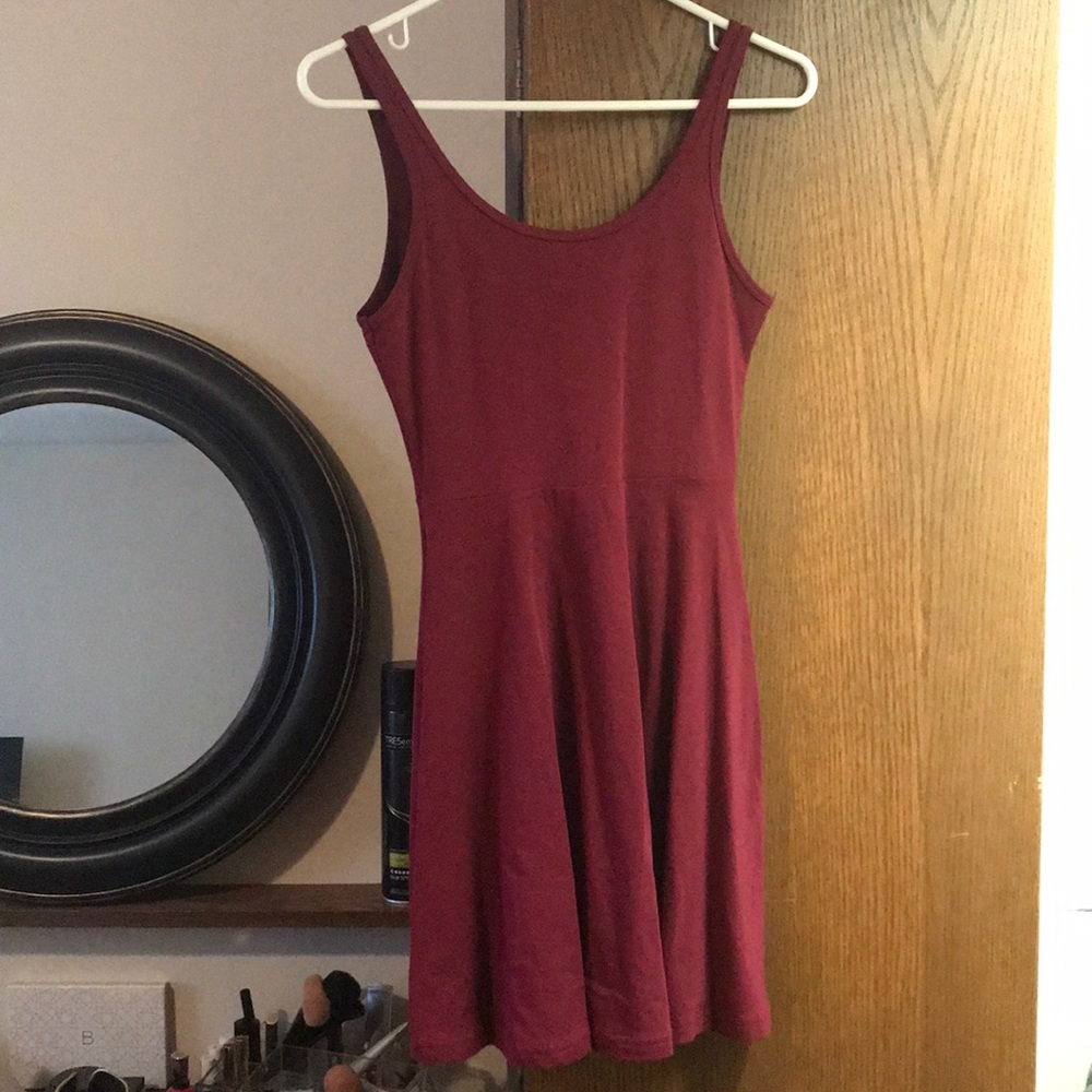 Maroon Express dress